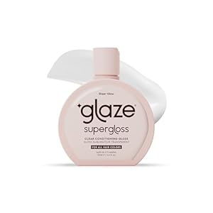 glaze Supergloss Sheer Glow Clear Conditioning Gloss – Transparent Hair Gloss For All Hair Types & Colors – Boosts Color, Shine & Lightweight Hydration – 6.4 Fl Oz