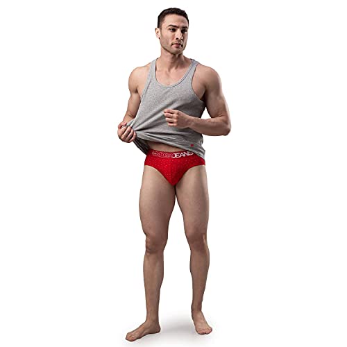 Image of Underjeans Men Cotton Blend Brief