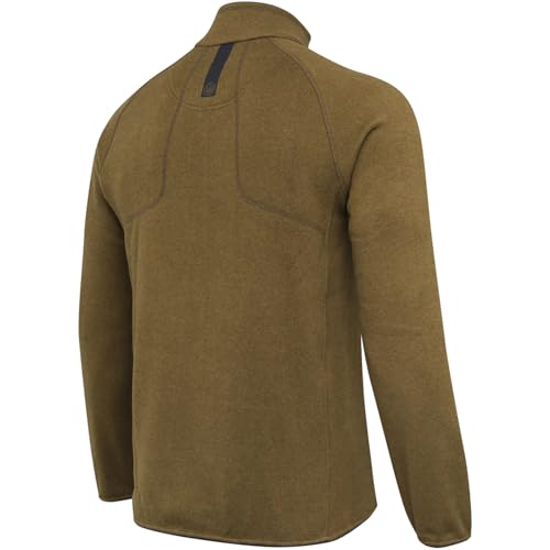 Image of Beretta Men's Abisko Half Zip Thermal Fleece Jacket | Warm, lightweight, breathable, casual outdoor knitted coat, for hunting & hiking