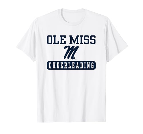 Mississippi Ole Miss Rebels Cheerleading Officially Licensed T-Shirt