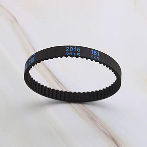 OTOTEC 2x HTD 186-3M-6 62 Zähne Gummi-Zahnriemen, Schwarz, 6 mm Breite, 186 mm Umfang, für Elektrowerkzeuge, Bosch-Geräte, Synchronriemen, Antriebsriemen, Riemen, Mechanischer Riemen