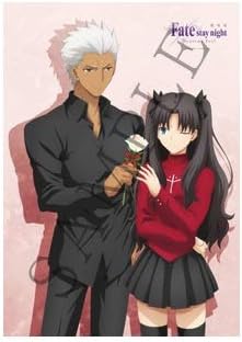 劇場版 Fate Stay Night Heaven S Feel 遠坂凛 アーチャー バースデー タペストリー 19 Ufotable Cafe アニメ 萌えグッズ ホビー