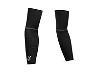 Compressport - Kompressionsärmel - ArmForce Ultralight - Muskulärschutz, Leistung und Erholung für Sportarten - Laufen, Radfahren, Trail und Triathlon, Schwarz