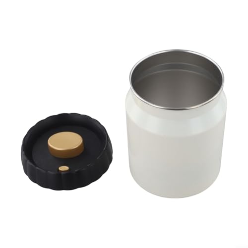 Recipiente de café hermético con válvula para conservar judías 330ml 5
