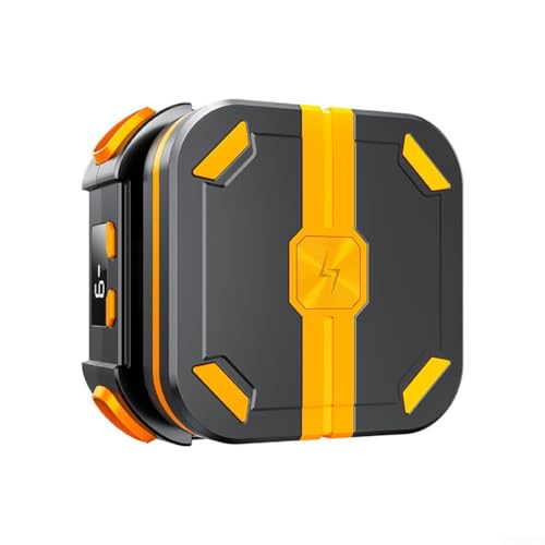 Ventilador de refrigeración móvil avanzado para juegos con doble configuración y uso inteligente de energía para un tiempo de juego ininterrumpido