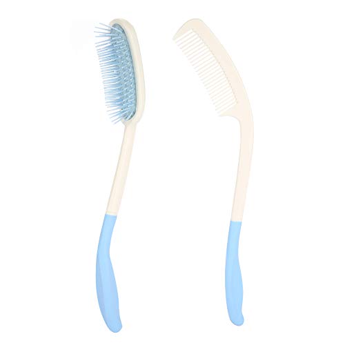 Long Handle Comb Or Long Handle Hair Brush Anti Slip Ergonomic With Long Handle For Adults, Children, The Elderly And Inconvenient Upper Limb Activities(Long Handle Hair Brush) #TOP8