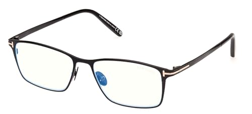 Image of Tom Ford FT 5935-B BLUE BLOCK Shiny Black /Blue Filter 54 /16 /145 men Eyewear Frame