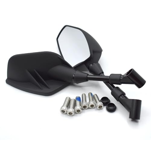 Rétroviseur de moto universel noir 8mm 10mm pour MV Agusta Brutale
