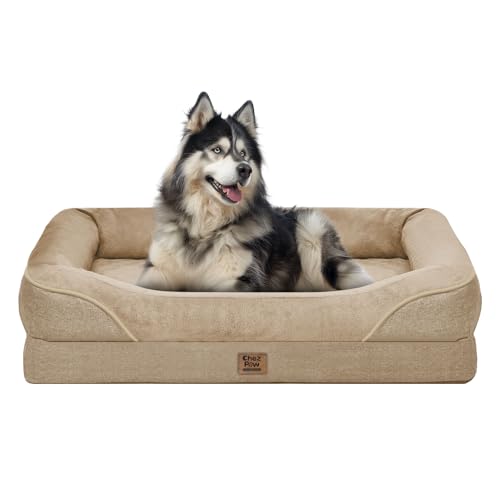 Image of Chez Paw Orthopedic Washable XXL Dog Bed for Extra Large Dogs