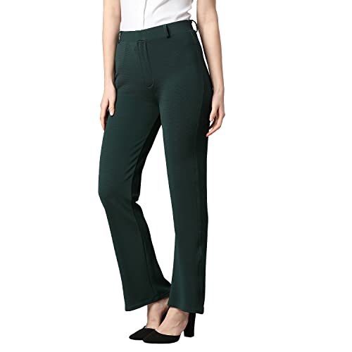 Image of Smarty Pants Women's Cotton Bell Bottom Formal Trouser