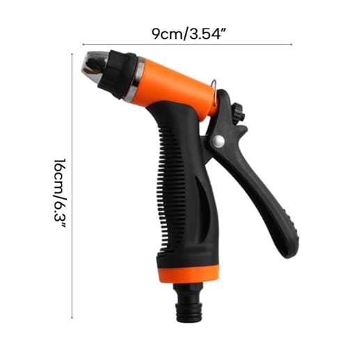 Pistolet d'arrosage robuste en métal durable pour pulvérisation haute pression