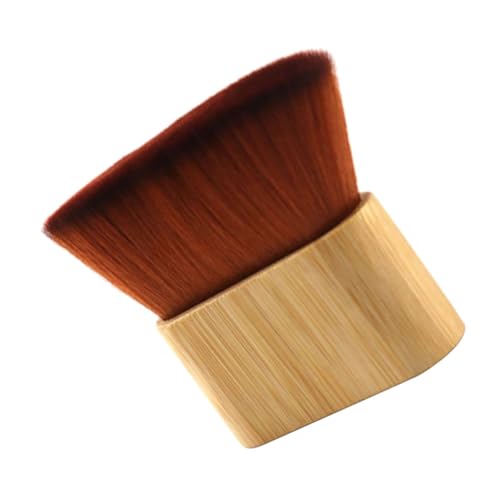 Cepillo plumero de cuello de bambú Beaupretty para limpiar cabello tras el corte