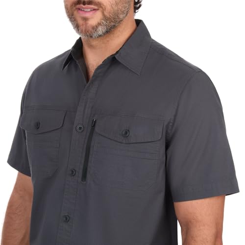 Chemise ripstop homme Coleman à manches courtes extensible pour le travail