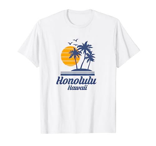 Honolulu Hawaii Beach Island Honolulu Hawaii Beach Island Camiseta