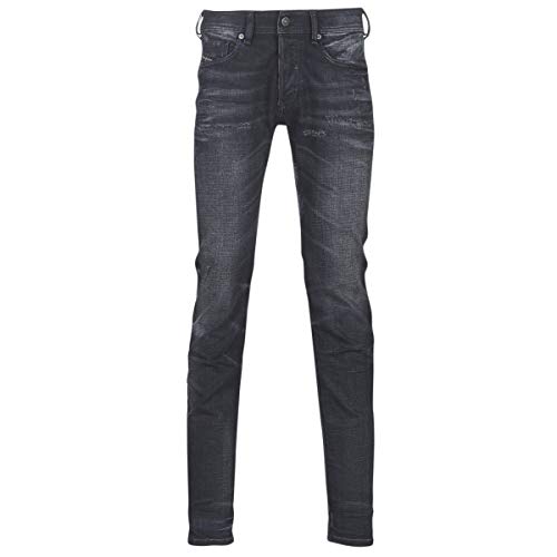 Jean skinny Sleenkerx noir pour homme coupe ajustée moderne