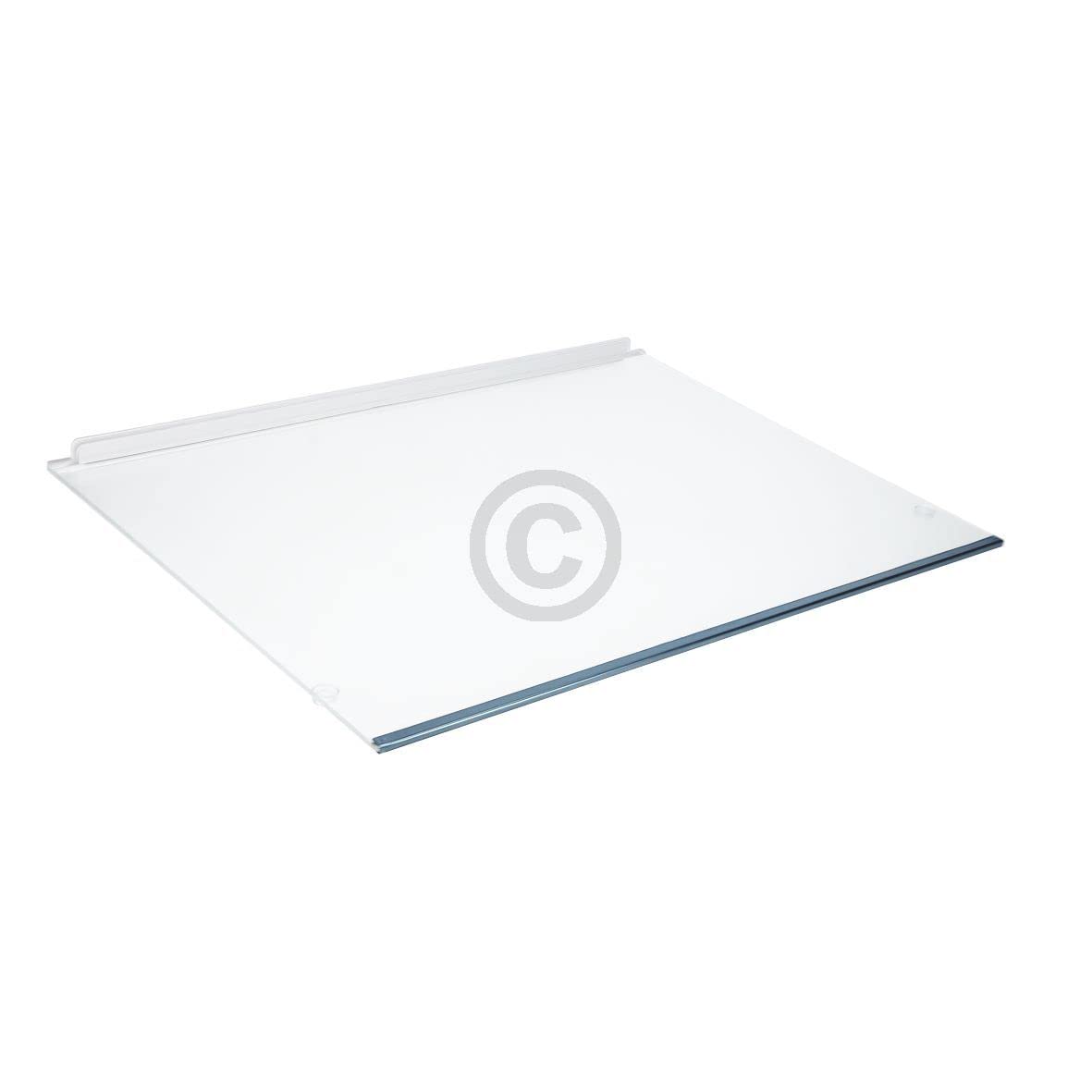Glasplatte kompatibel mit LIEBHERR 7276168 478x345mm mit Leisten für Gemüsefach Kühlschrank