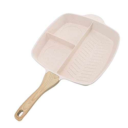 Riuulity 3 in 1 Mehrkompatiblen Grill -Pfanne für Pizzen und Vegetarische Burger für Alle Öfen