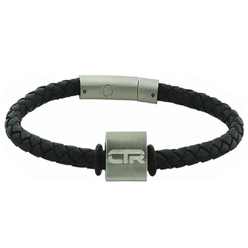 One Moment In Time L4 Leather & Stainless Steel CTR Bracelet Mormon LDS