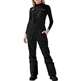 Snow Bibs Kids Waterproof Insulated Ski Bibs Girls Boys Snowboarding Overalls Athletic Snow Pants with Multi Pockets