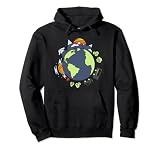 Bola del mundo para camping, idea de regalo para niños y adultos Sudadera con Capucha