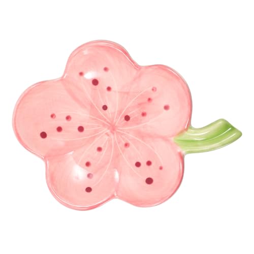 DECOMELODY 花柄製ソープディッシュ シャワー シンク用鹸ホルダー 滞在先やホの商品画像（Amazon）