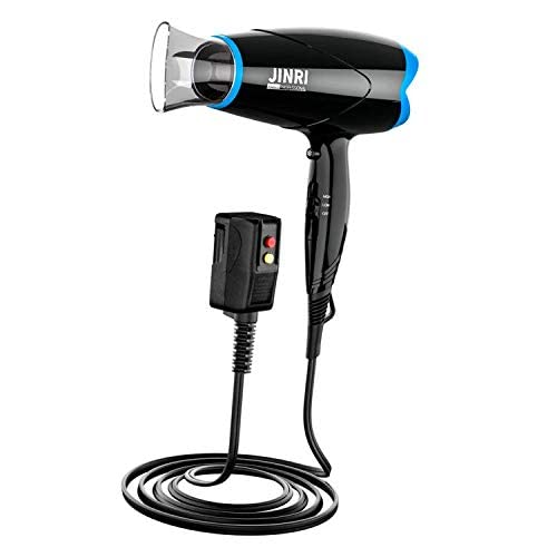 Professional Ionic Hair Dryer with Concentrator, ETL Certified