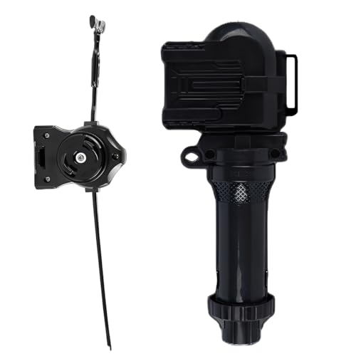 GNHG 1 Pièces Lanceur,Winder Launcher et des poignées(Grand Lanceur (droitier) Noir),A