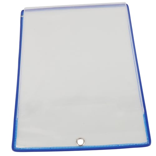 Housoutil 透明壁掛けファイルフォルダー ペーパーホルダー 耐久性メタル製 書類整理用壁掛けポケット オフィス 家 学校向けファイル収納