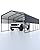 GarveeLife 13' x 26' x 10' Oversized Metal Carport, Steel Heavy Duty Carport All-Weather, Permanent Shelter for Cars, Boats, Trucks, and Tractors; N.W. 750 lbs