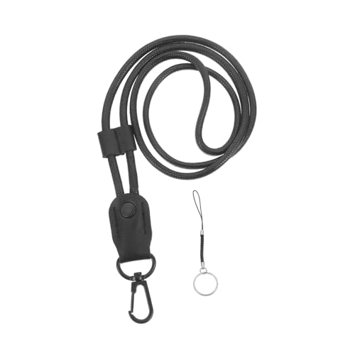 Cordon pour clés et lanière de suspension pour badge rétractable PU - 2