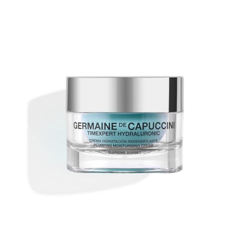Germaine de Capuccini - Timexpert Hydraluronic - Crema Hidratación Redensificante Supreme Sorbet 50ml - Ácido Hialurónico, Omega 3, 6, 9 y Manteca de Karité para Volumen y Elasticidad