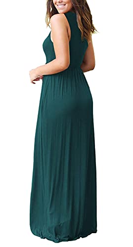 Image of AUSELILY Women's Classic Sleeveless Loose Plain Casual Long Maxi Dresses for Women 2026
