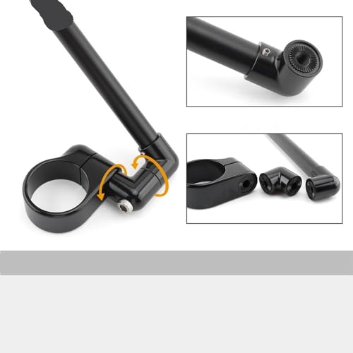 Barra de equilibrio para manillar de motocicleta ajustable CNC 22 mm 7/8 5