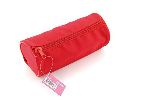 Astuccio rotondo, 20,5 x 8,5 cm, rosso pantone