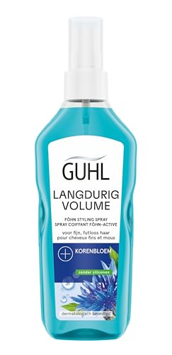 Guhl Langdurig Volume Föhn-Active Styling Spray Met Blauwe Lotus - Voor Fijn, Slap en Futloos Haar - 125 Milliliter