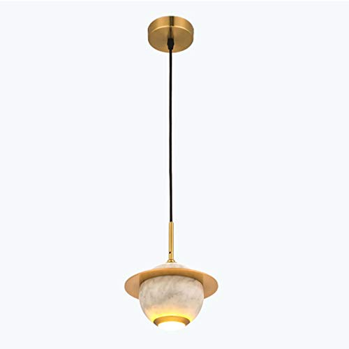 Lustre moderne marbre et suspension haut de gamme restaurant bar
