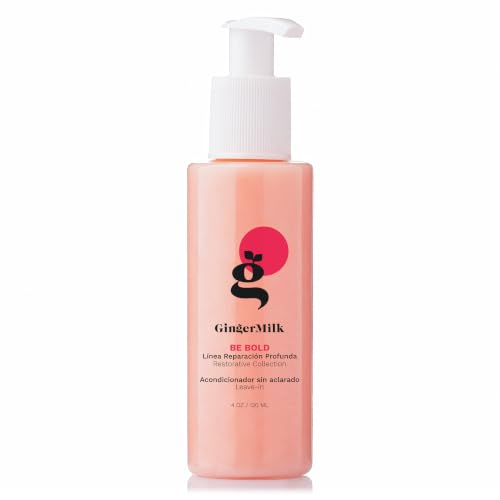 Ginger Milk Leave-In Styling Cream for Dry, Damaged Hair, 4 fl oz