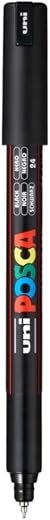 Posca PC-1MR Marker | 0.7mm Extra Fine Tip (Black Ink) Price in India
