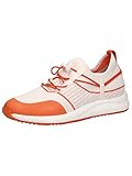CAPRICE Damen 9-9-24701-28 Sneaker, White/ORA.Knit, 40 EU