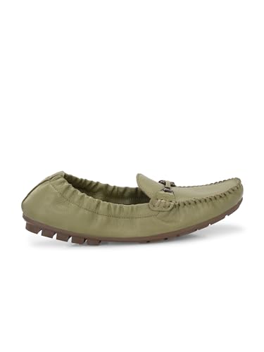 Image of egoss Womens Lg-5 egoss Lady Boss X Premium Genuine Leather Loafer Casual Shoes for Women