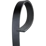 Serpentine Belt - Supercharger Serpentine Belt 1PC Compatible with Pontiac Grand Prix 2004 2005 2006 2007 Replaces 0049930796, 030145933AC, 030145933AQ, 03C260849A, 03C260894A