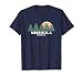Missoula MT Vintage Throwback Tee Retro 70s Design T-Shirt