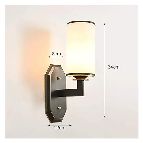 Applique murale LED compatible laiton E27 pour lampe de chevet - 5