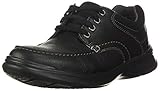 Clarks Men's Cotrell Edge Oxford, Black Oily Leather, 10.5 M US