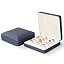 Travel Ring Holder Case - Compact Jewelry Organizer For Multiple Rings (Blue)