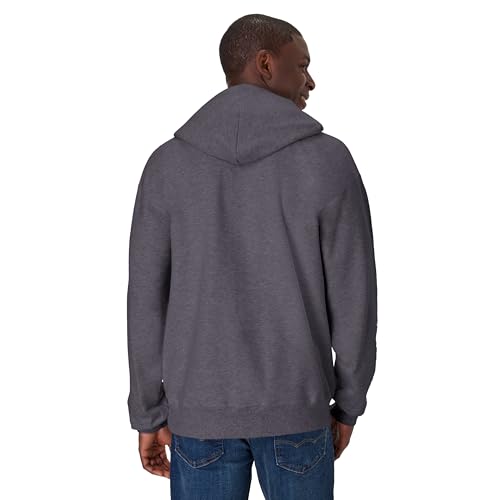 Hanes Men's Big and Tall Ultimate Cotton Heavyweight Pullover Hoodie Sweatshirt, Charcoal Heather, 3X-Large2