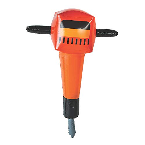 Fun Express Construction VBS Jack Hammer INFLATE - Toys - 1 Piece