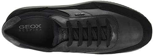 Geox U Dennie A, Sneakers Uomo, Nero (Black U15)