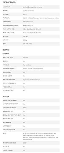 Samsonite DLX 5 Expandable Laptop Backpack - Image 7