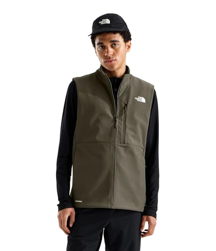 Image of THE NORTH FACE Men's Apex Bionic 3 Windproof Vest | Water & Wind Resistant Softshell With Zippered Pockets, Adjustable Hem